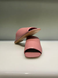 La Rose Sabot Nappa Powder Pink