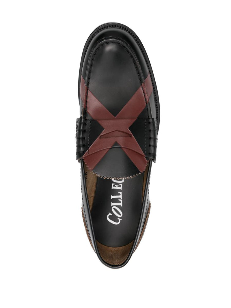 College Leather Loafers