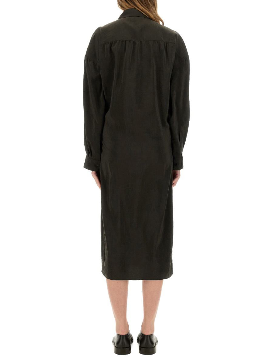 Lemaire "Straight Collar Twisted" Dress