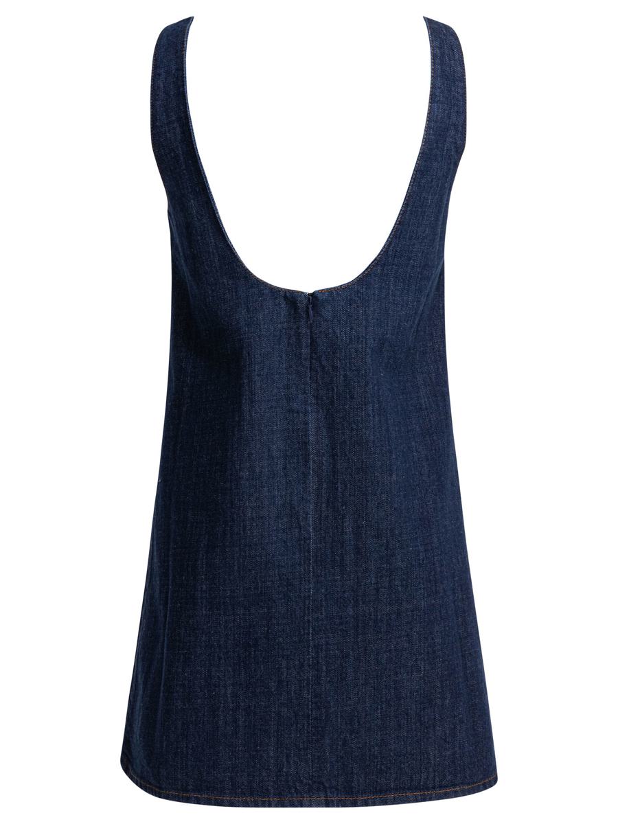 AMI Paris Short Denim Dress