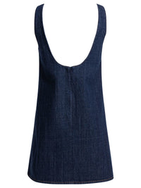 AMI Paris Short Denim Dress