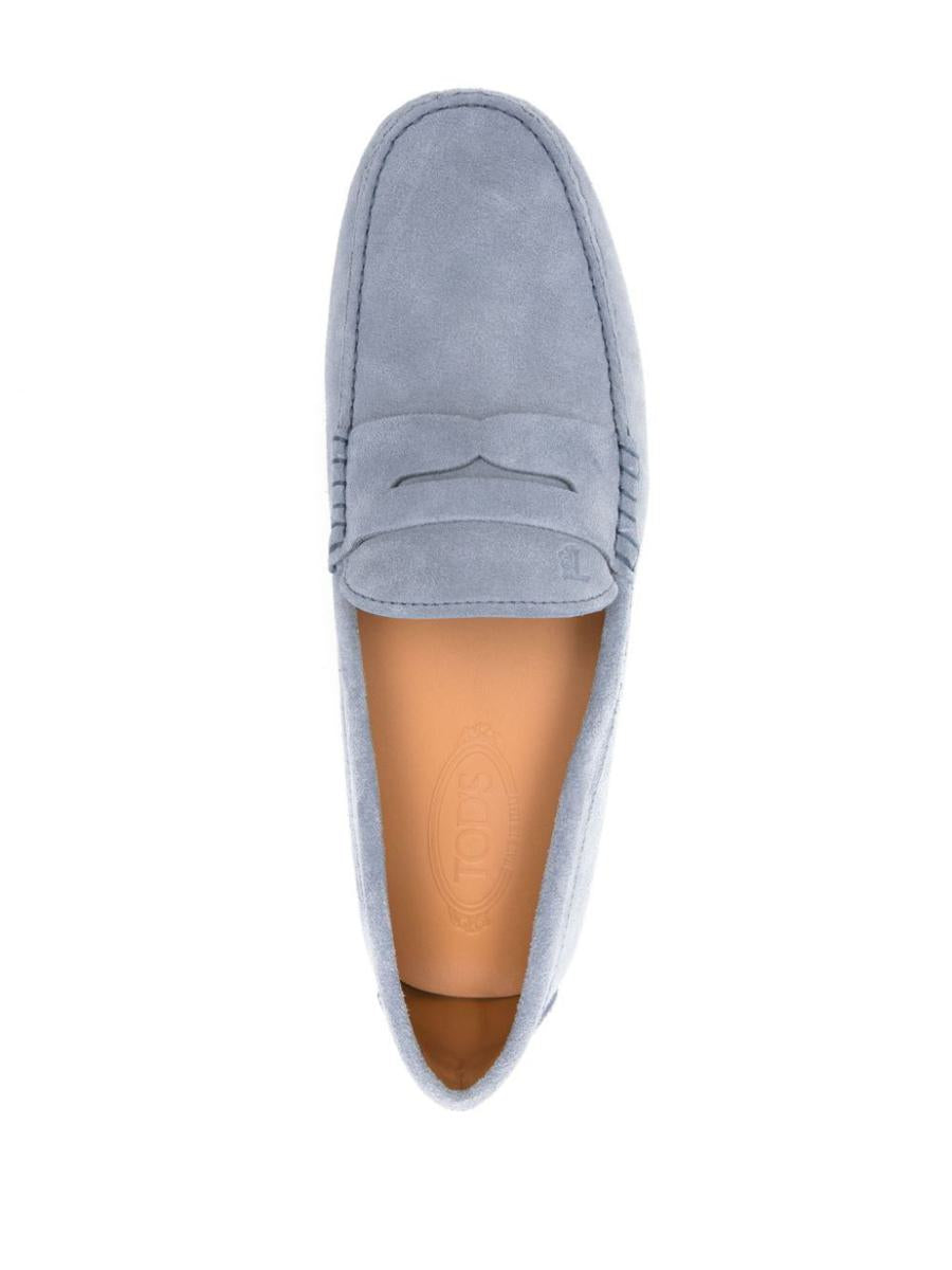 Tod'S Rubber Suede Loafer Shoes