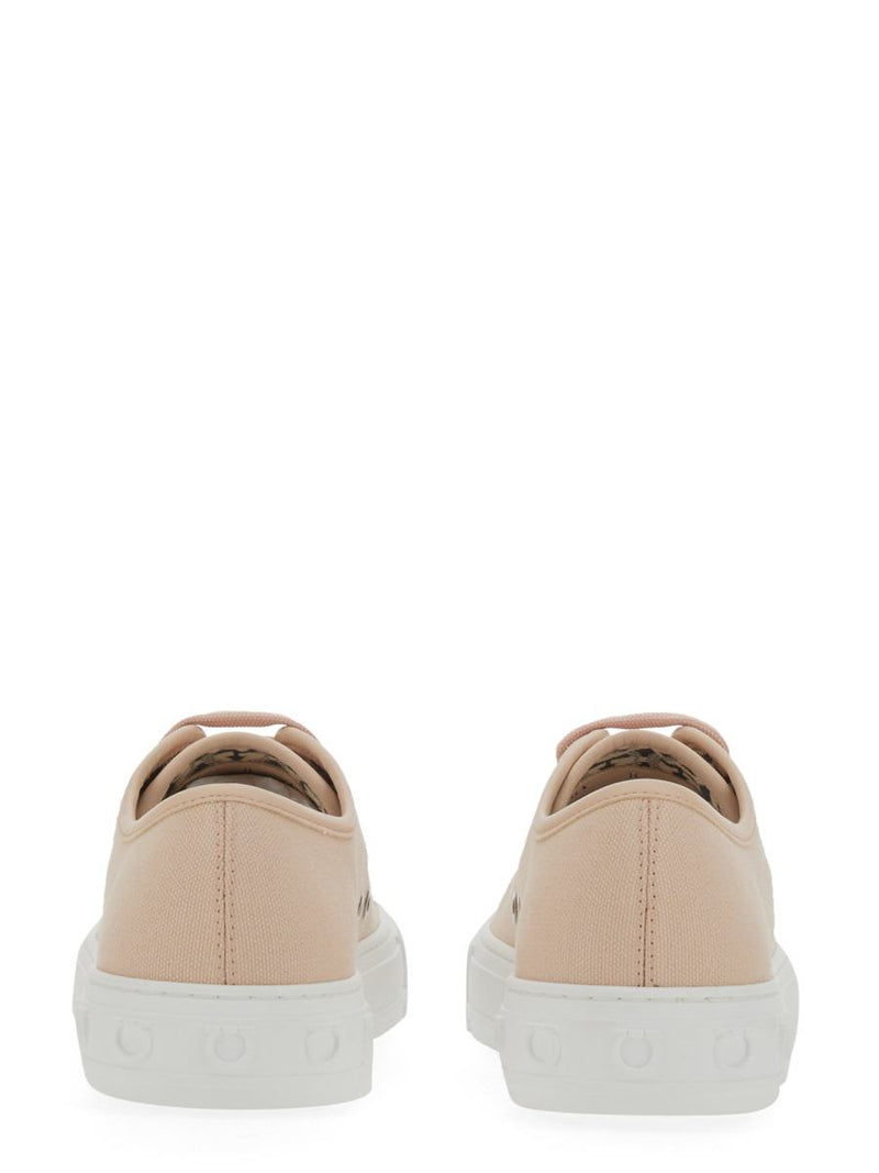Salvatore Ferragamo Sneaker With Logo