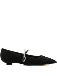 Casadei "Mini Blade" Melody Suede Starway Ballet Shoes T.020