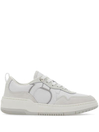 Salvatore Ferragamo Gancini Leather Sneakers