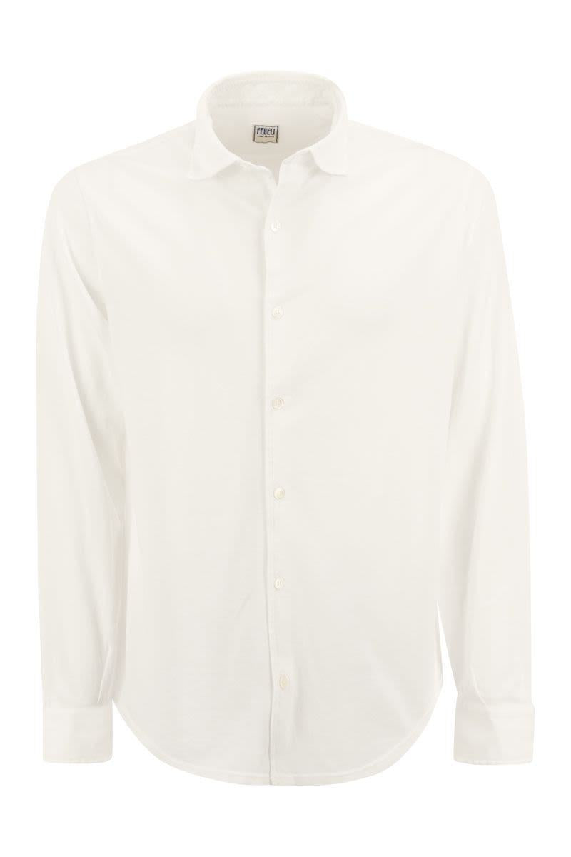 Fedeli Robert - Cotton Piqué Shirt