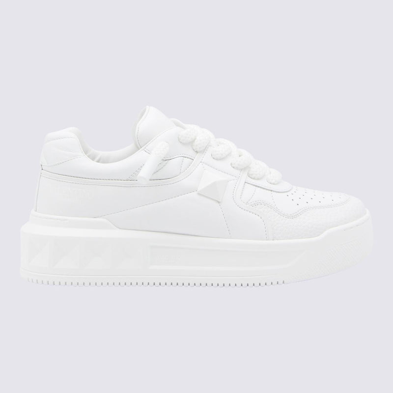 Valentino Garavani White Leather Sneakers