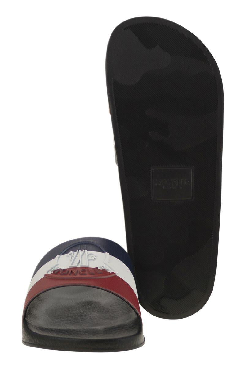 Moncler Basile - Rubber Slides With Logo