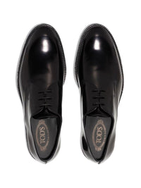 Tod'S Polished Leather Derby Shoes