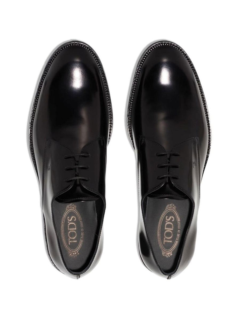Tod'S Polished Leather Derby Shoes