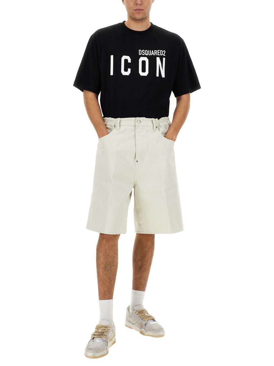 DSQUARED2 Denim Bermuda Shorts