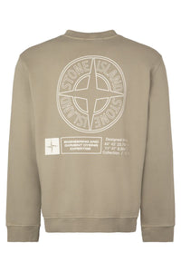 Stone Island Cotton Crew-Neck Sweatshirt