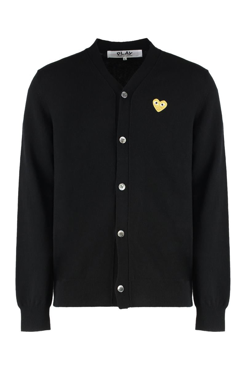 Comme Des Garçons Play Wool Cardigan
