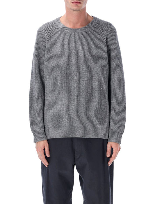 Corridor Wool And Cashmere Blend Ribbed Crewneck Sweater