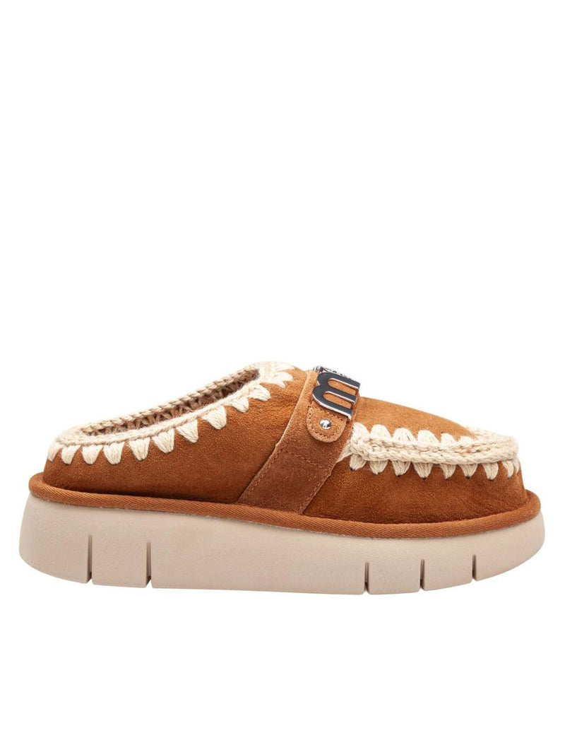 Mou Bounce Double-Face Sheepskin Clog