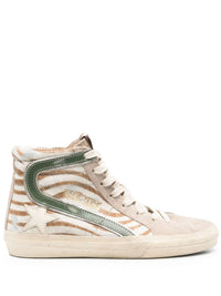 Golden Goose Slide Classic Leather Sneakers