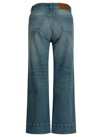 Chloé Short Wide Leg Jeans