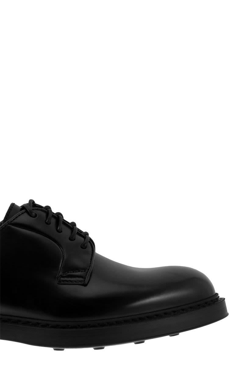 Doucal's Leather Derby Lace-Up