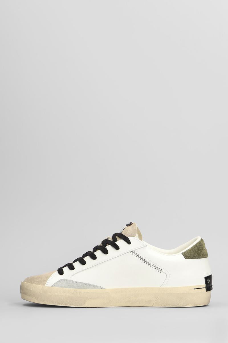 Crime London Distressed Sneakers