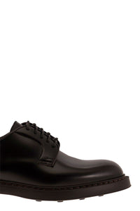 Doucal's Leather Derby Lace-Up