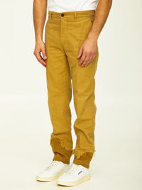 Camel Cotton Trousers