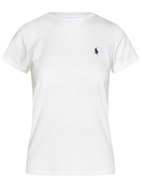 Polo Ralph Lauren White Cotton T-Shirt