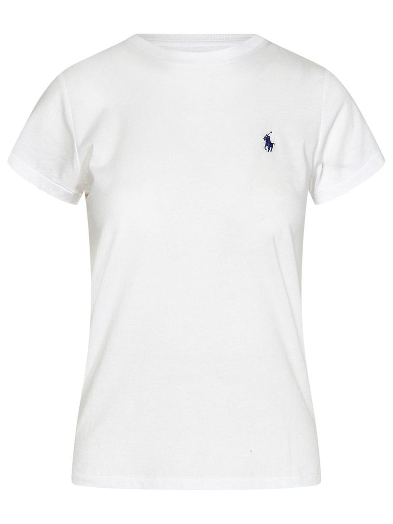 Polo Ralph Lauren White Cotton T-Shirt