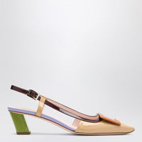 Roger Vivier Belle Vivier Multicolour Patent Slingback