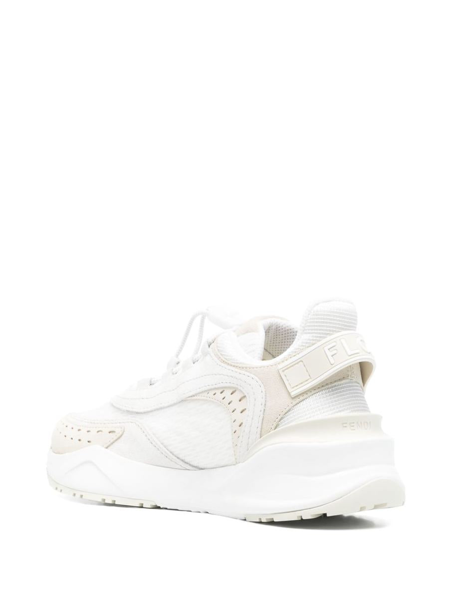 Fendi Fendi Flow Leather Sneakers