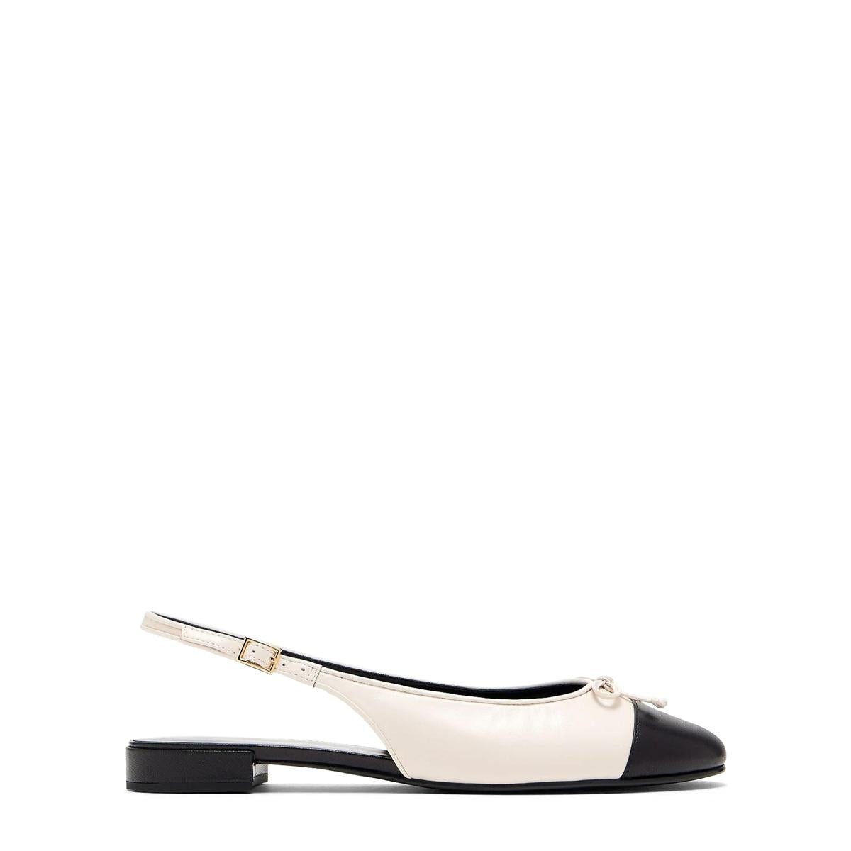 Tory Burch Cap-Toe Slingback Ballet