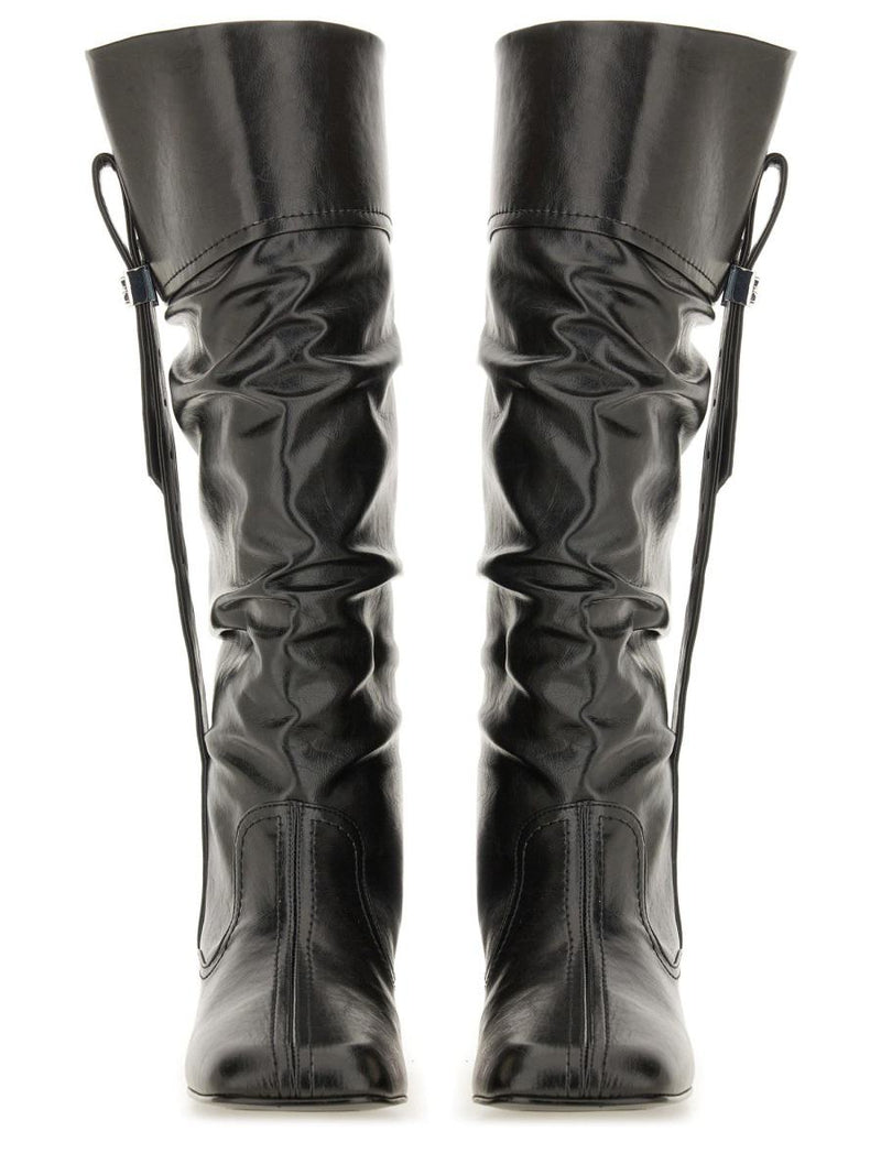 Ganni Slouchy Boot "Butterfly"