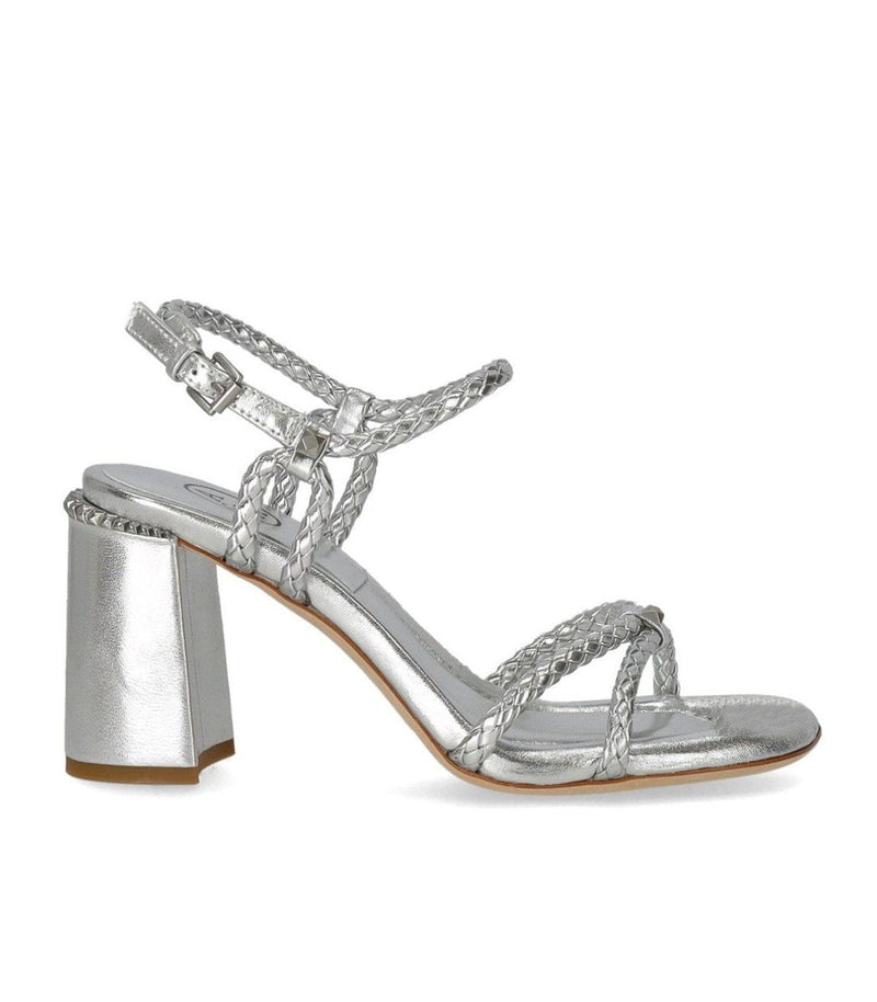Ash Lola Bis Silver Heeled Sandal