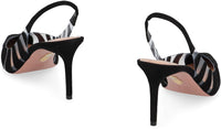 Aquazzura Pvc And Leather Slingback Sandals Hot Rumor