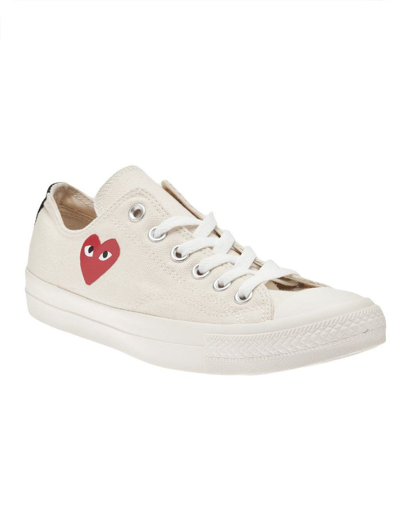 Comme Des Garçons Chuck Taylor Red Heart Sneakers