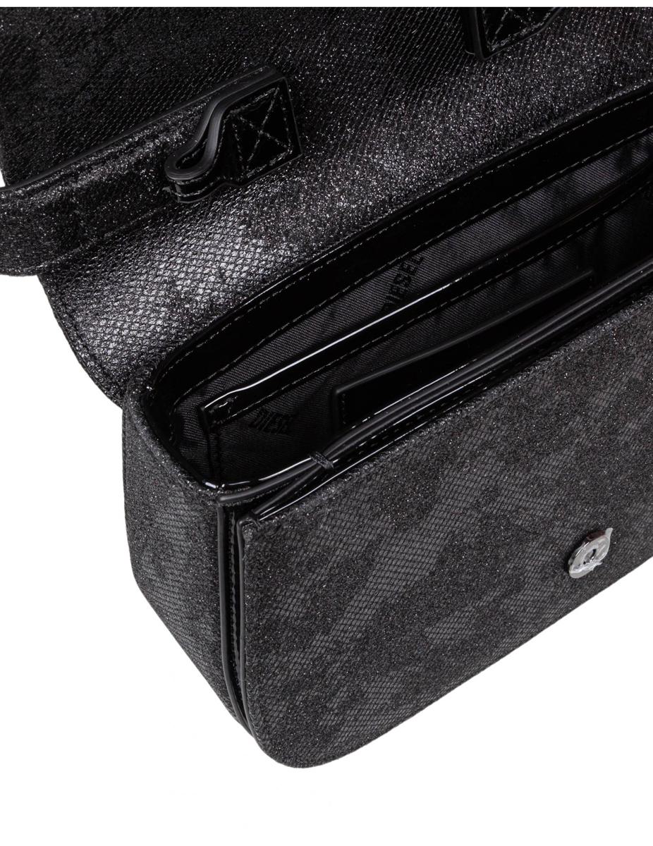 Diesel Structured Bag In Shiny Fabric