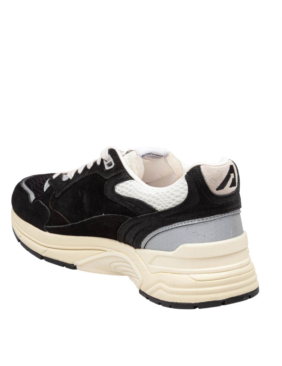 Autry Suede And Mesh Sneakers