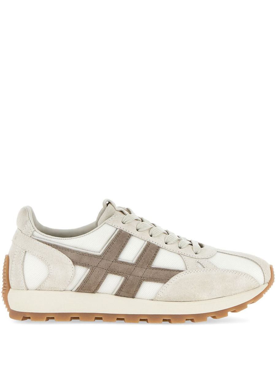 Hogan 86Er Suede And Mesh Sneakers Shoes