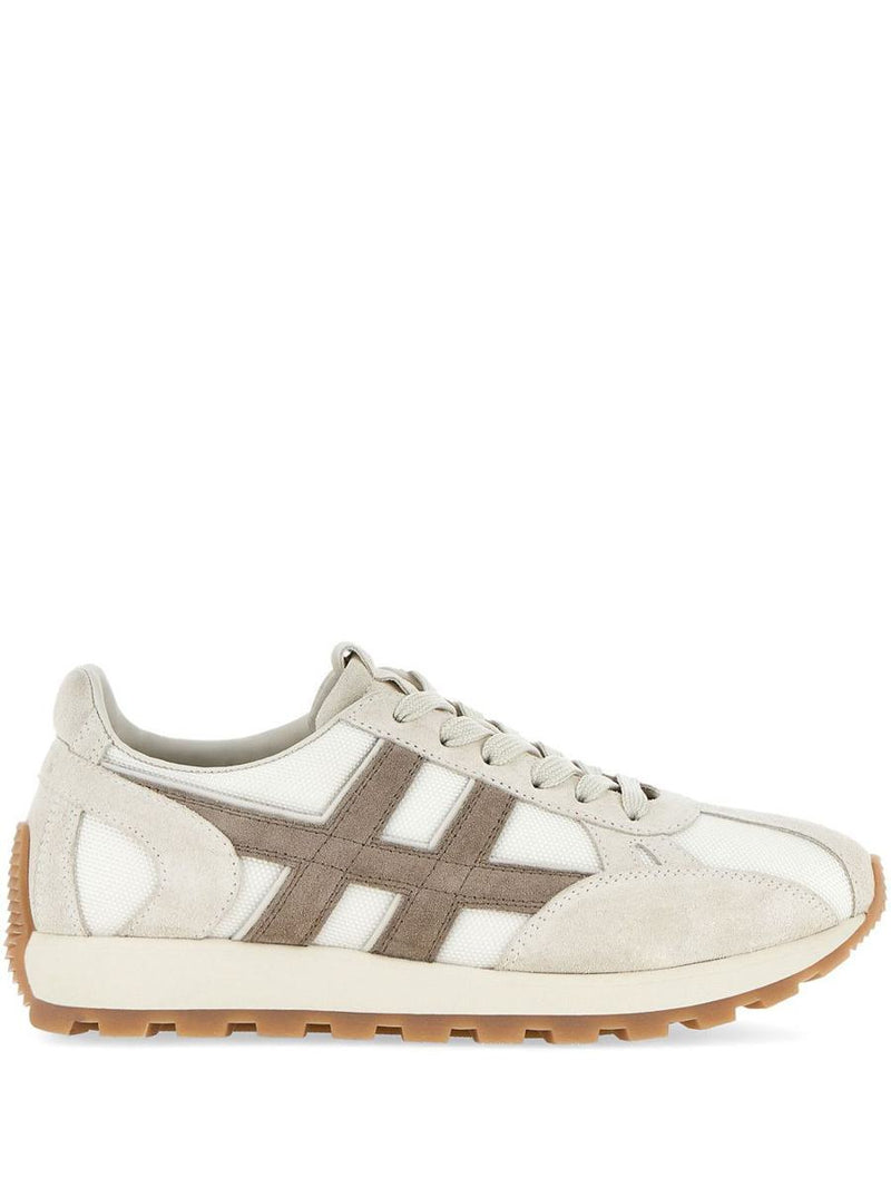 Hogan 86Er Suede And Mesh Sneakers Shoes