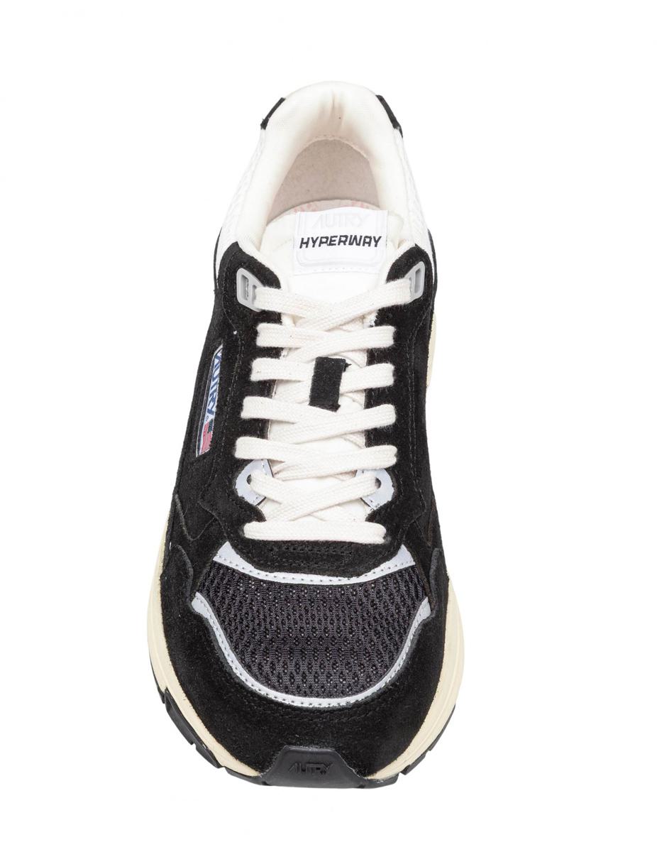 Autry Suede And Mesh Sneakers