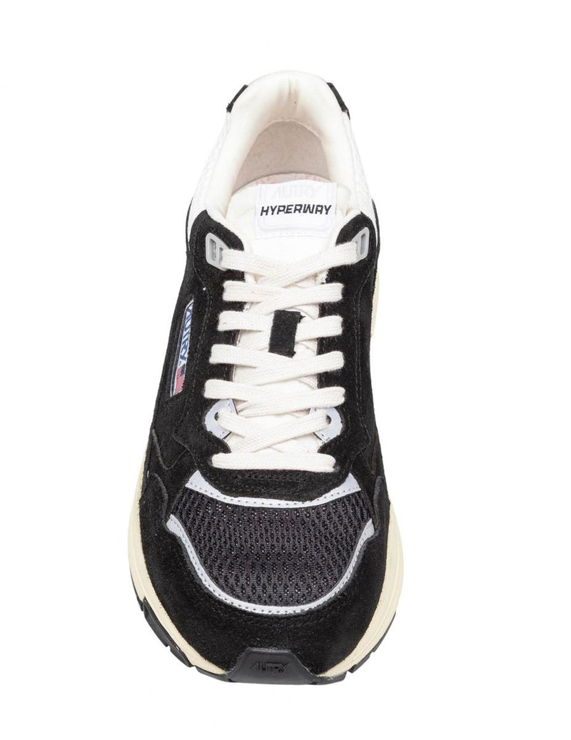 Autry Suede And Mesh Sneakers