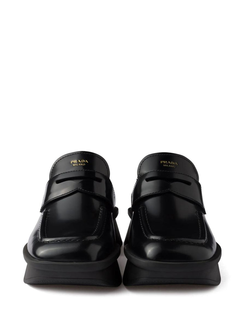 Prada Leather Loafers