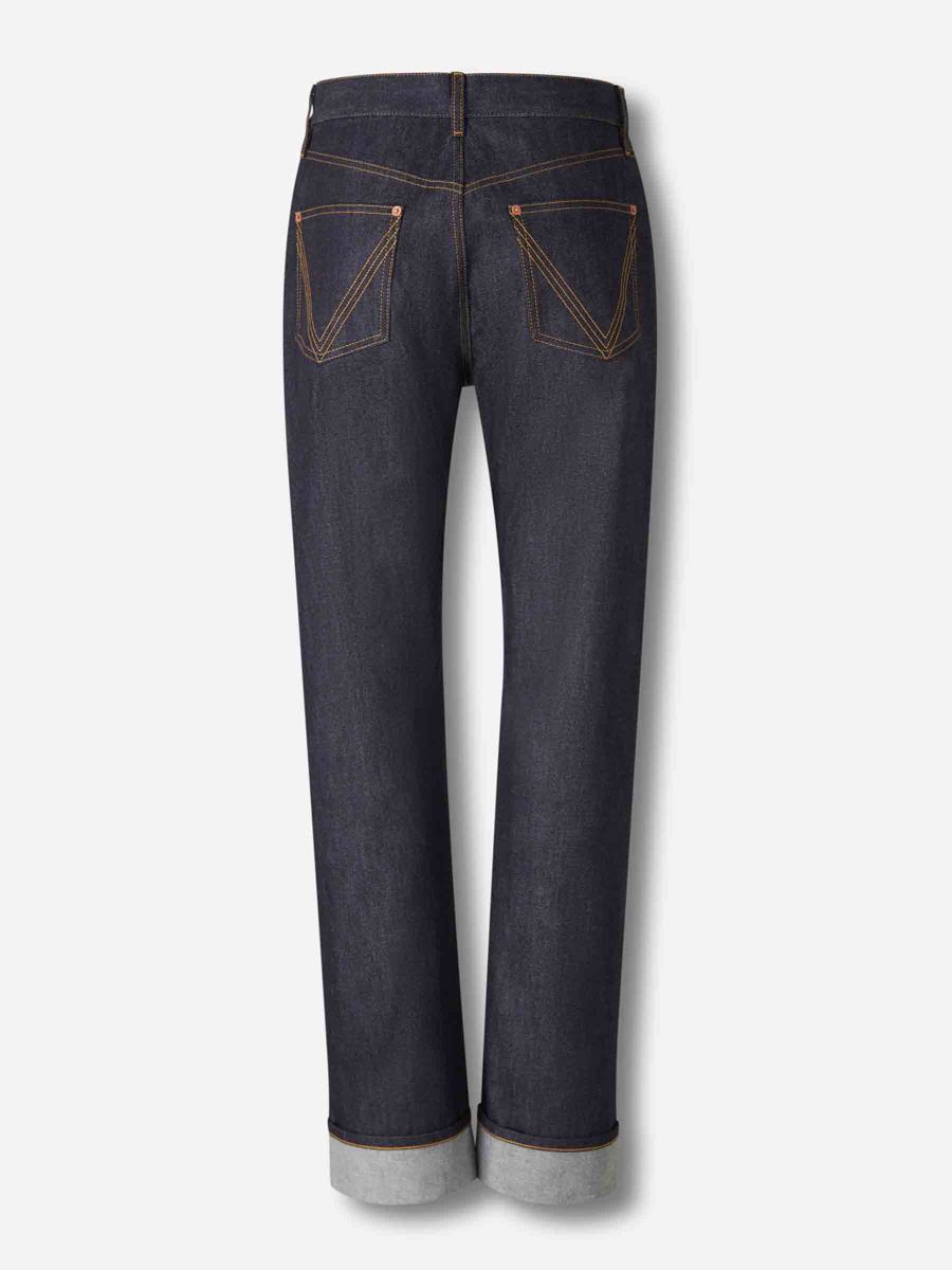 Bottega Veneta Straight Cotton Jeans