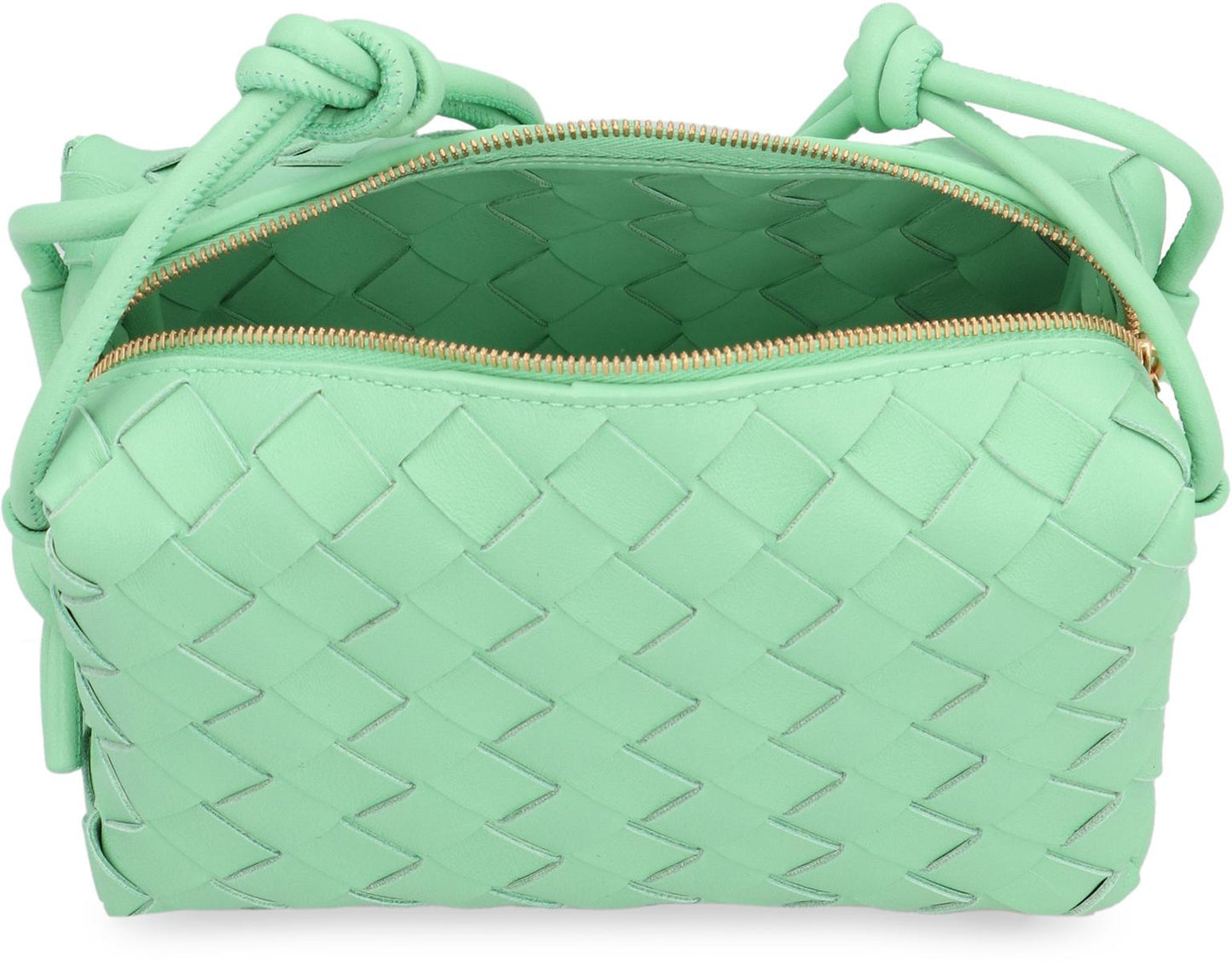 Bottega Veneta Mini Loop Leather Camera Bag