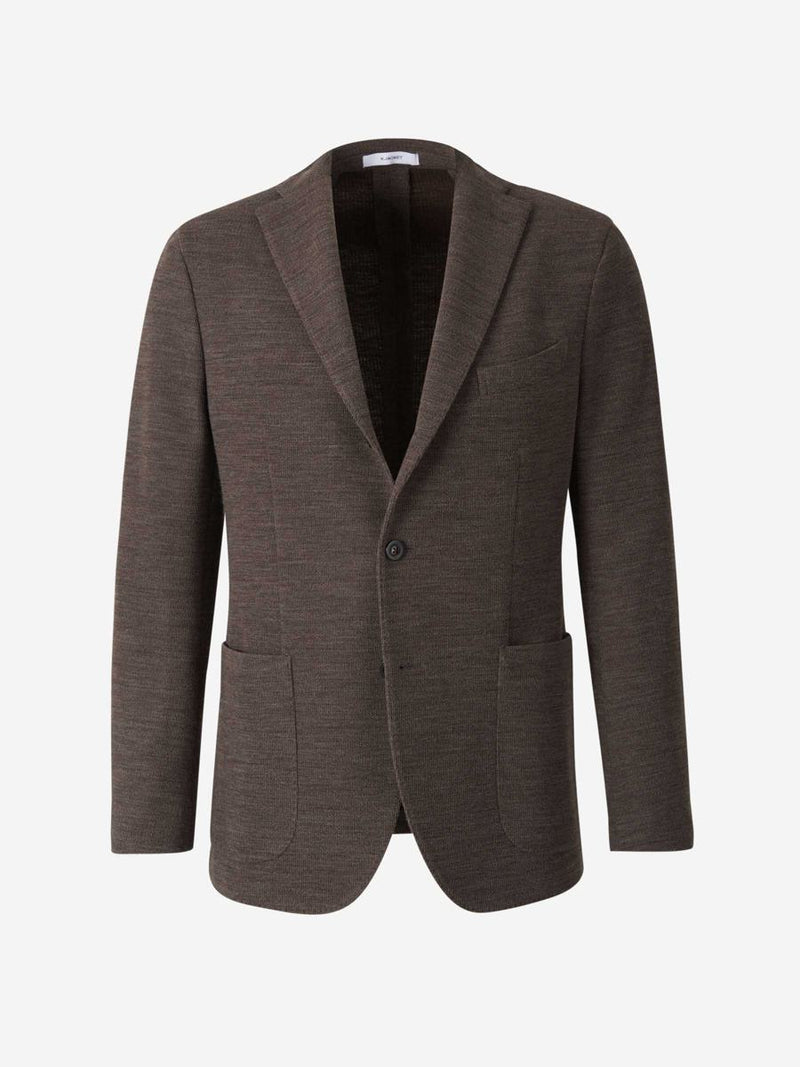 Boglioli Wool Knitted Blazer