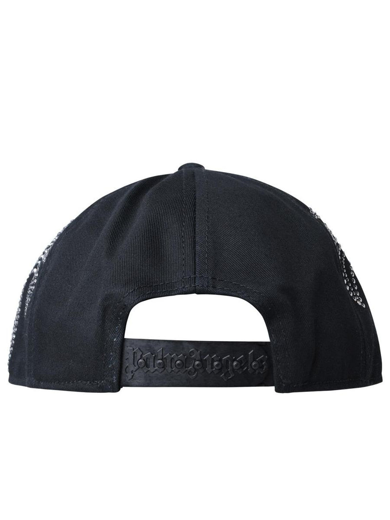 Palm Angels Black Cotton Hat