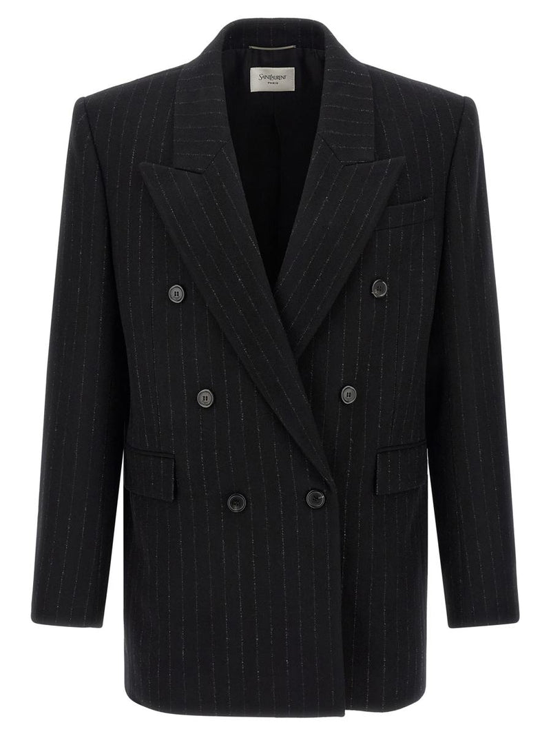 Saint Laurent Pinstripe Blazer