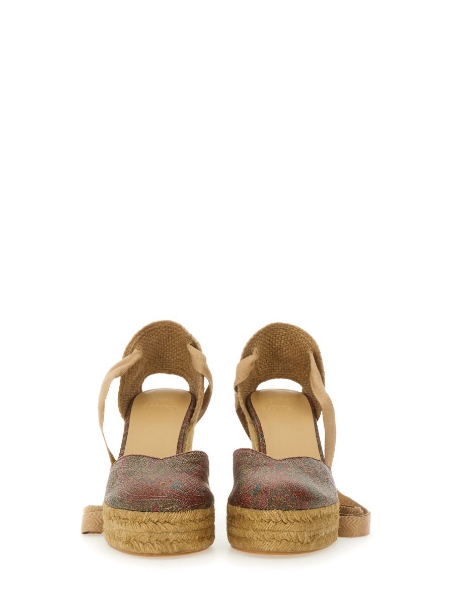 Castañer Espadrille "Clear Etro"