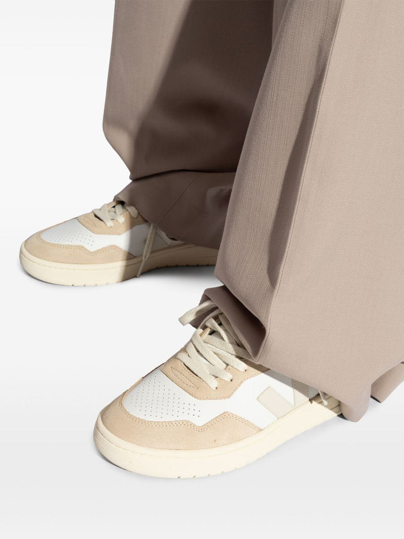 Veja V-90 Leather Sneakers