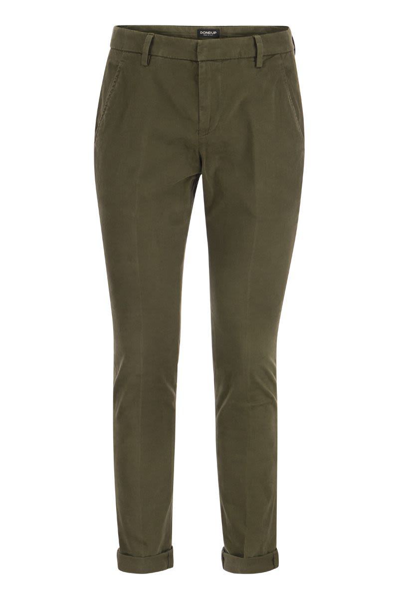 Dondup Gaubert - Slim-Fit Gabardine Trousers