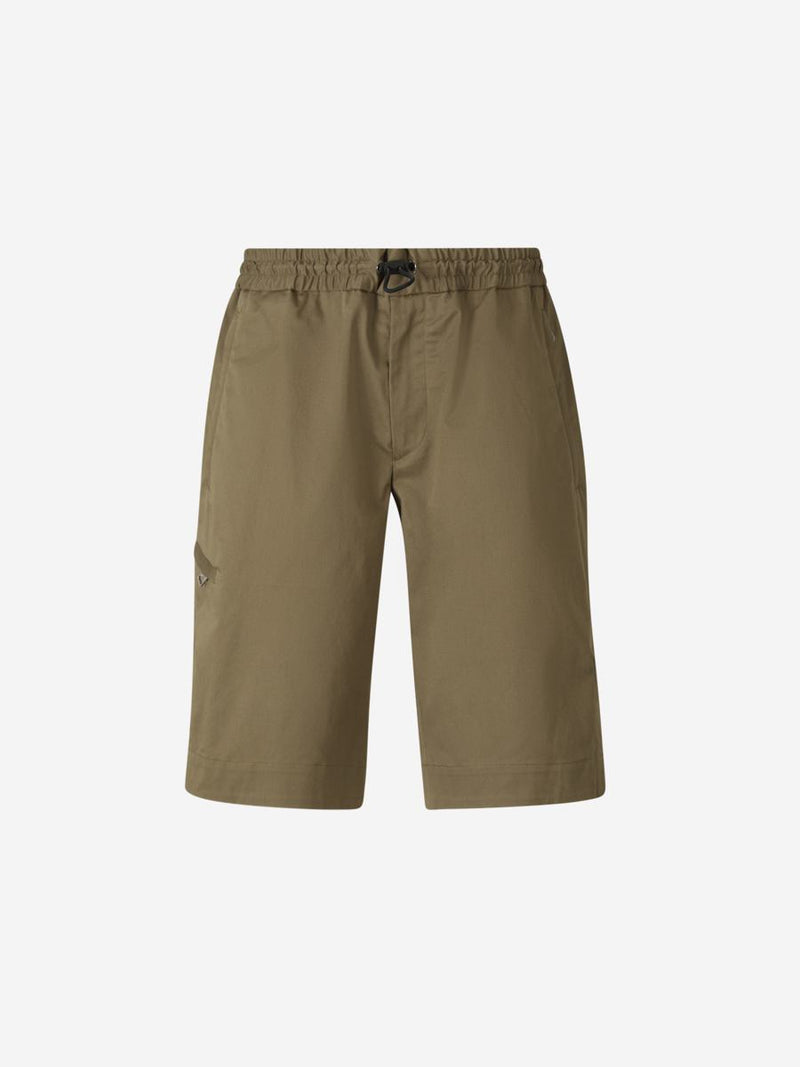 Moncler Side Slit Bermuda Shorts